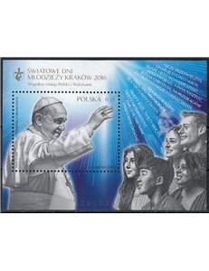 POLAND 2016 Youth Day s/s MNH**