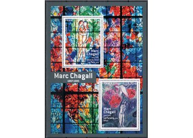 FRANCE 2017 Art (Marc Chagall) s/s MNH**