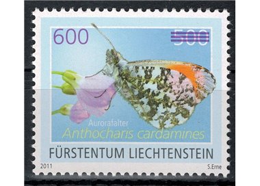 LIECHTENSTEIN 2012 Fauna, farfalle MNH**