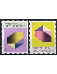 LIECHTENSTEIN 2012 Art print 2v MNH**