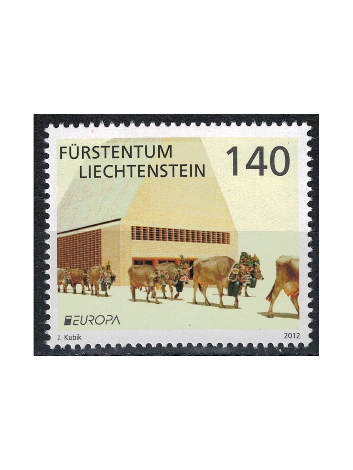 LIECHTENSTEIN 2012 Europe MNH**