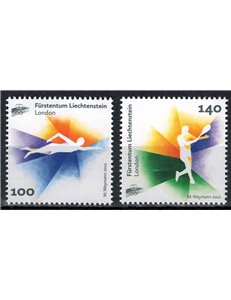 LIECHTENSTEIN 2012 Comitato Olimpico 2v MNH**