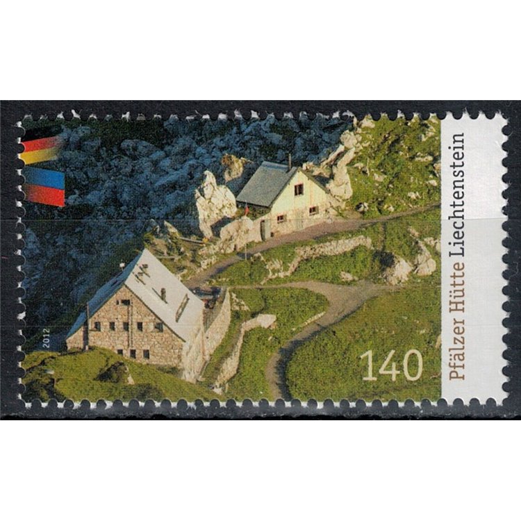 LIECHTENSTEIN 2012 Palatine Refuge, Rätikon MNH**