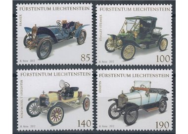 LIECHTENSTEIN 2012 Historic Cars 4v MNH**
