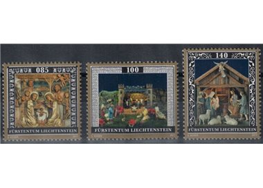 LIECHTENSTEIN 2011 Natale 3v MNH**