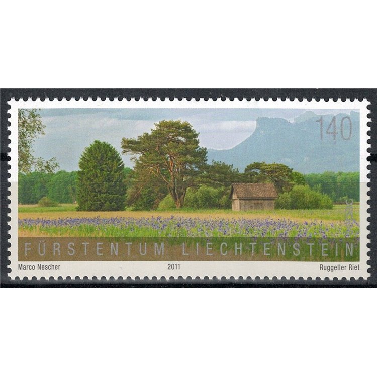 LIECHTENSTEIN 2011 SEPAC, MNH landscapes**