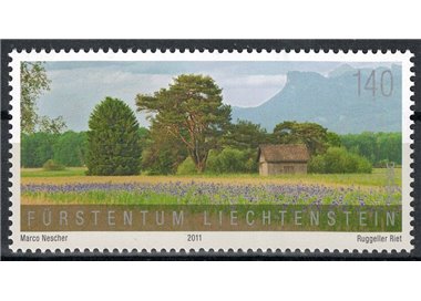 LIECHTENSTEIN 2011 SEPAC, MNH landscapes**