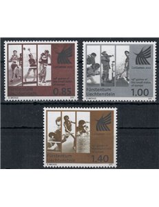 LIECHTENSTEIN 2011 Giochi dei piccoli Stati 3v MNH**