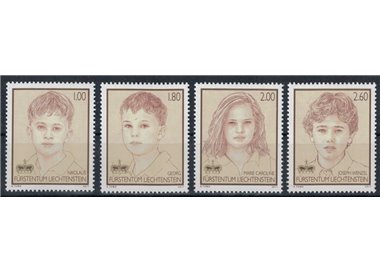 LIECHTENSTEIN 2011 Sons of the Prince 4v MNH**