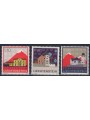 LIECHTENSTEIN 2010 Buildings 3v MNH**