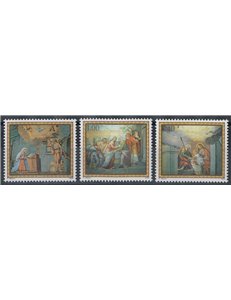 LIECHTENSTEIN 2010 Natale 3v MNH**