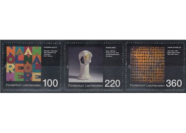 LIECHTENSTEIN 2010 Museum of Modern Art 3v MNH**