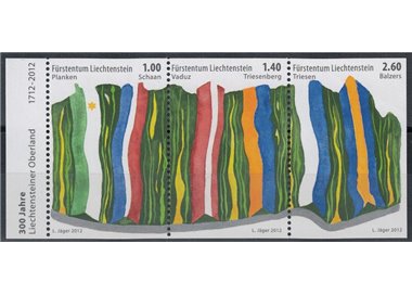 LIECHTENSTEIN 2012 Tricentenary Oberland s/s MNH**