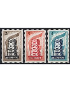 LUSSEMBURGO 1956 Europa 3v MNH**