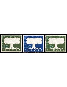 GERMANIA BRD 1957 Europa 3v MNH**