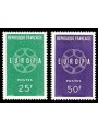 FRANCE 1959 Europe 2v MNH**