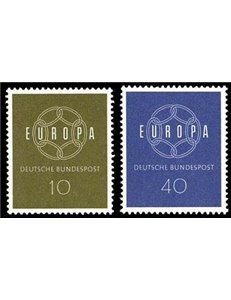 GERMANIA BRD 1959 Europa 2v MNH**