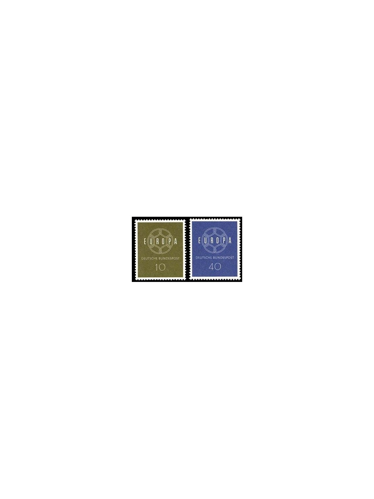 GERMANIA BRD 1959 Europa 2v MNH**