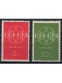 OLANDA 1959 Europa 2v MNH**