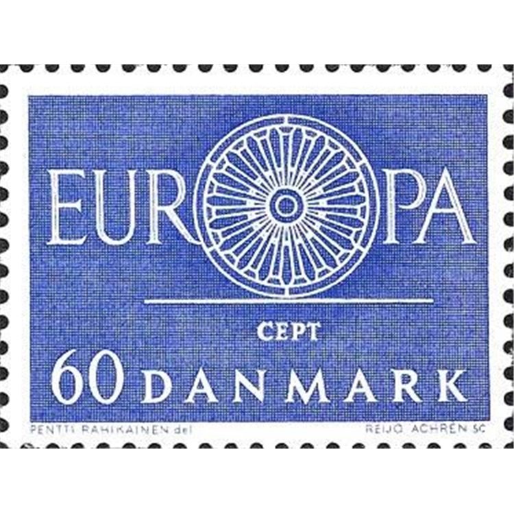 DANIMARCA 1960 Europa MNH**