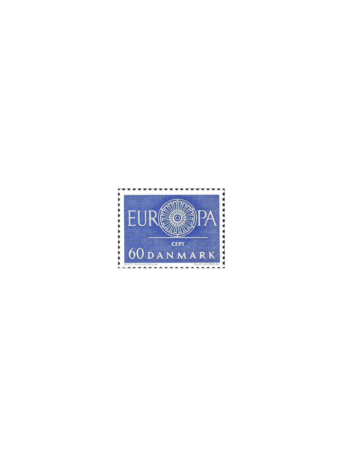 DANIMARCA 1960 Europa MNH**
