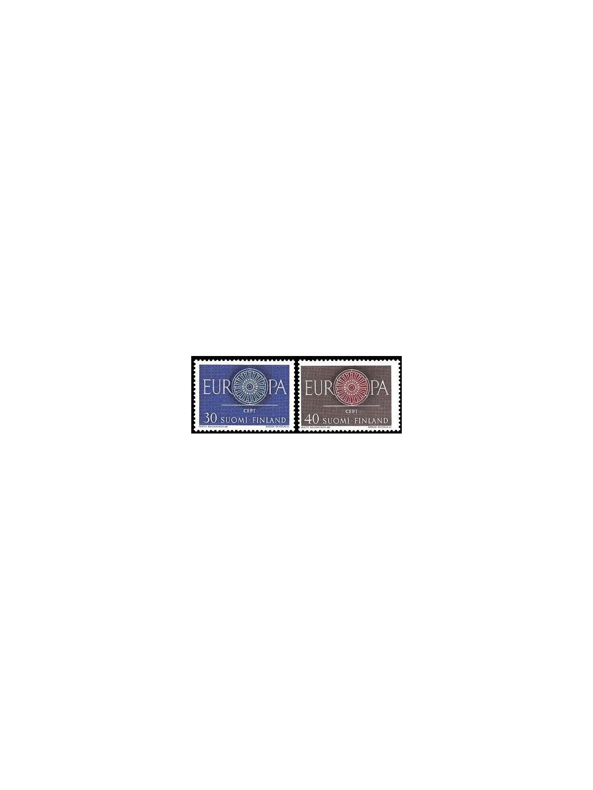 FINLAND 1960 Europe 2v MNH**