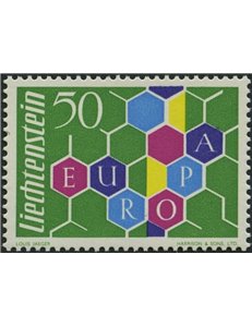 LIECHTENSTEIN 1960 Europe MNH** ©