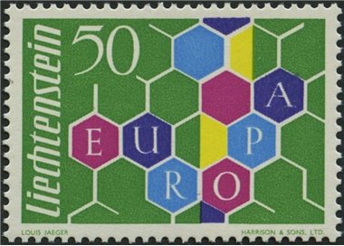 LIECHTENSTEIN 1960 Europe MNH** ©