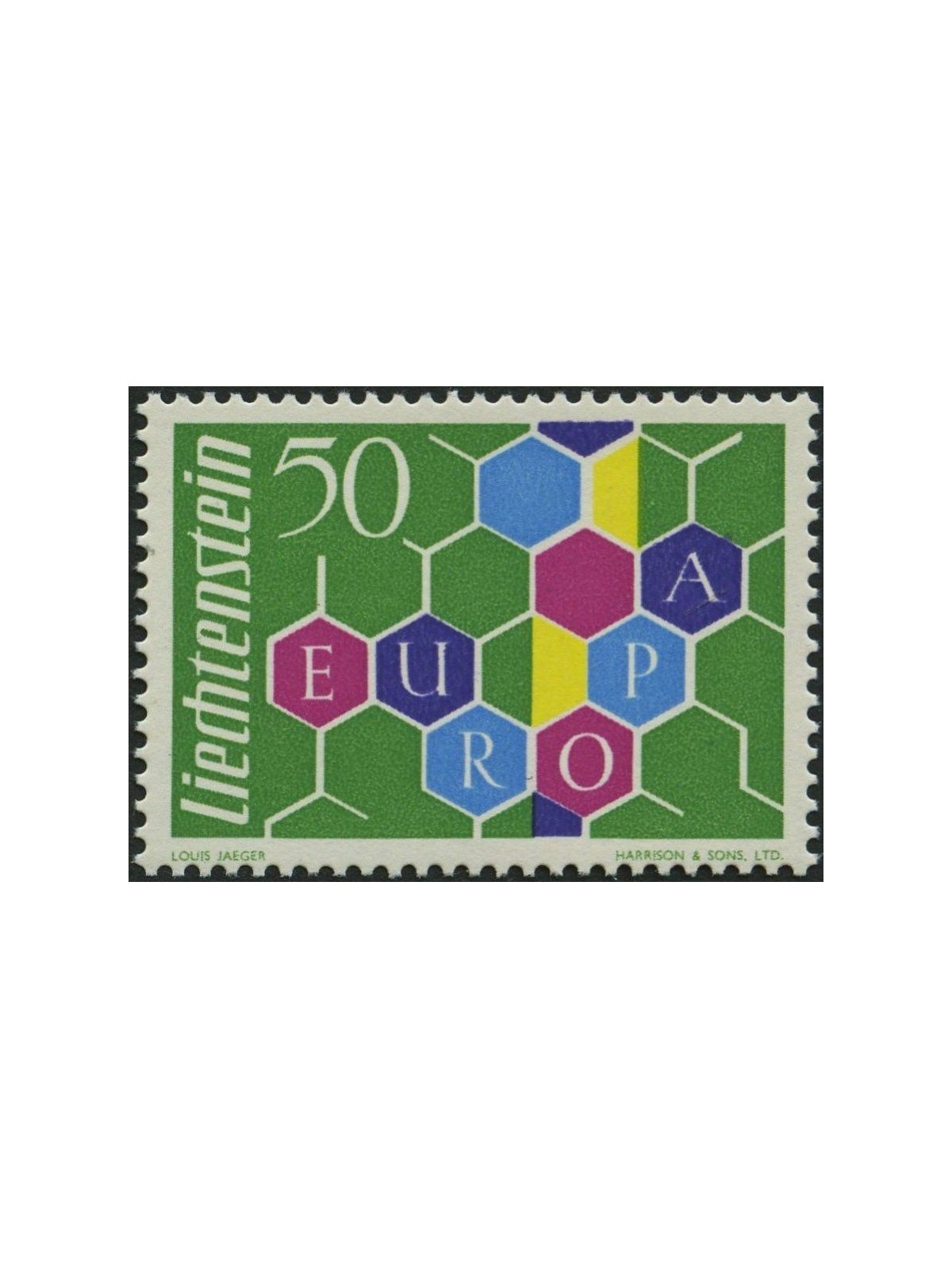 LIECHTENSTEIN 1960 Europe MNH** ©