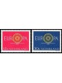 NETHERLANDS 1960 Europe 2v MNH**