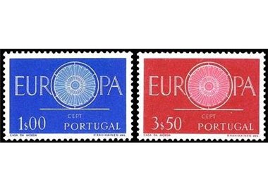 PORTUGAL 1960 Europe 2v MNH**