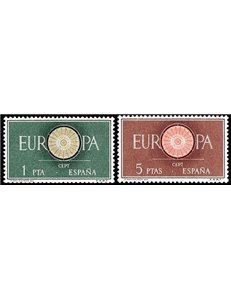SPAIN 1960 Europe 2v MNH**