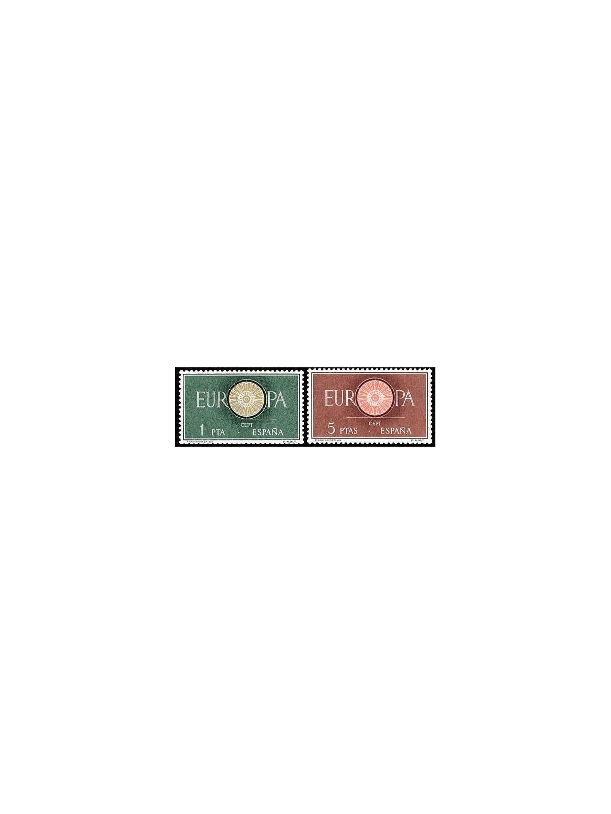 SPAGNA 1960 Europa 2v MNH**