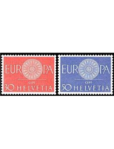 SVIZZERA 1960 Europa 2v MNH**
