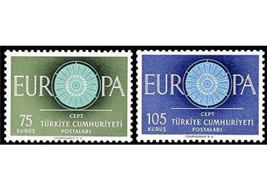 TURCHIA 1960 Europa 2v MNH**
