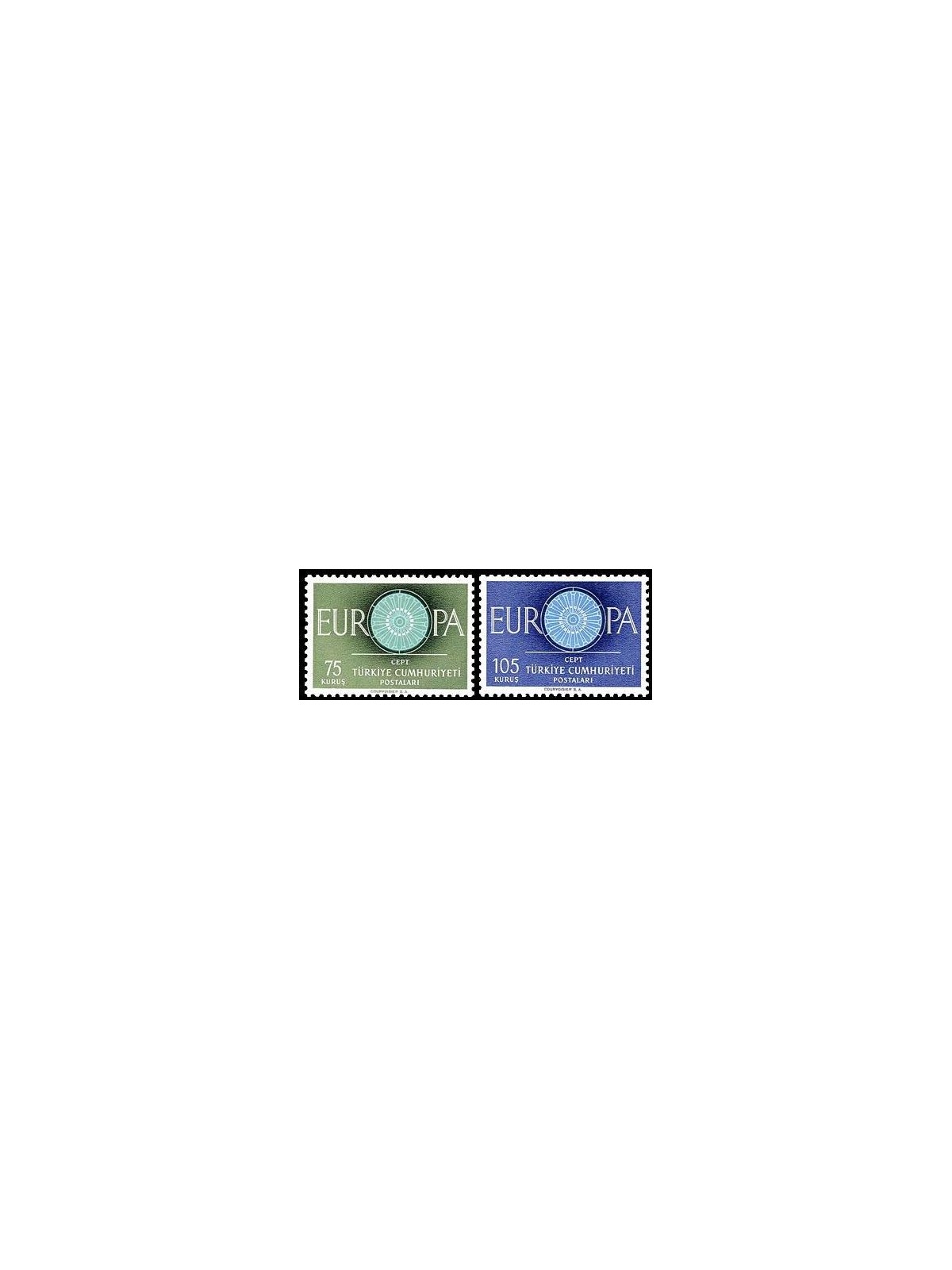 TURCHIA 1960 Europa 2v MNH**