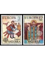 ANDORRA SPANISH 1975 Europe 2v MNH**
