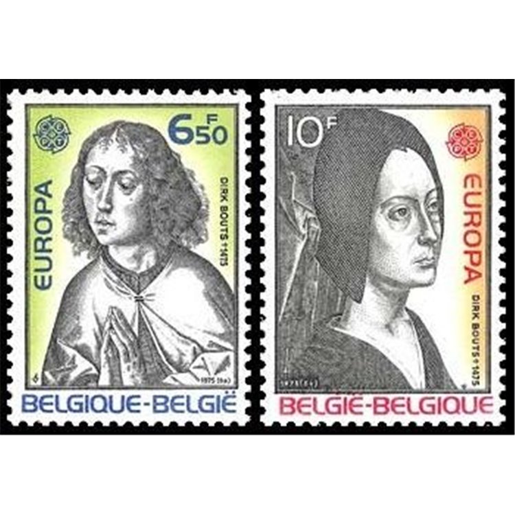 BELGIO 1975 Europa 2v MNH**
