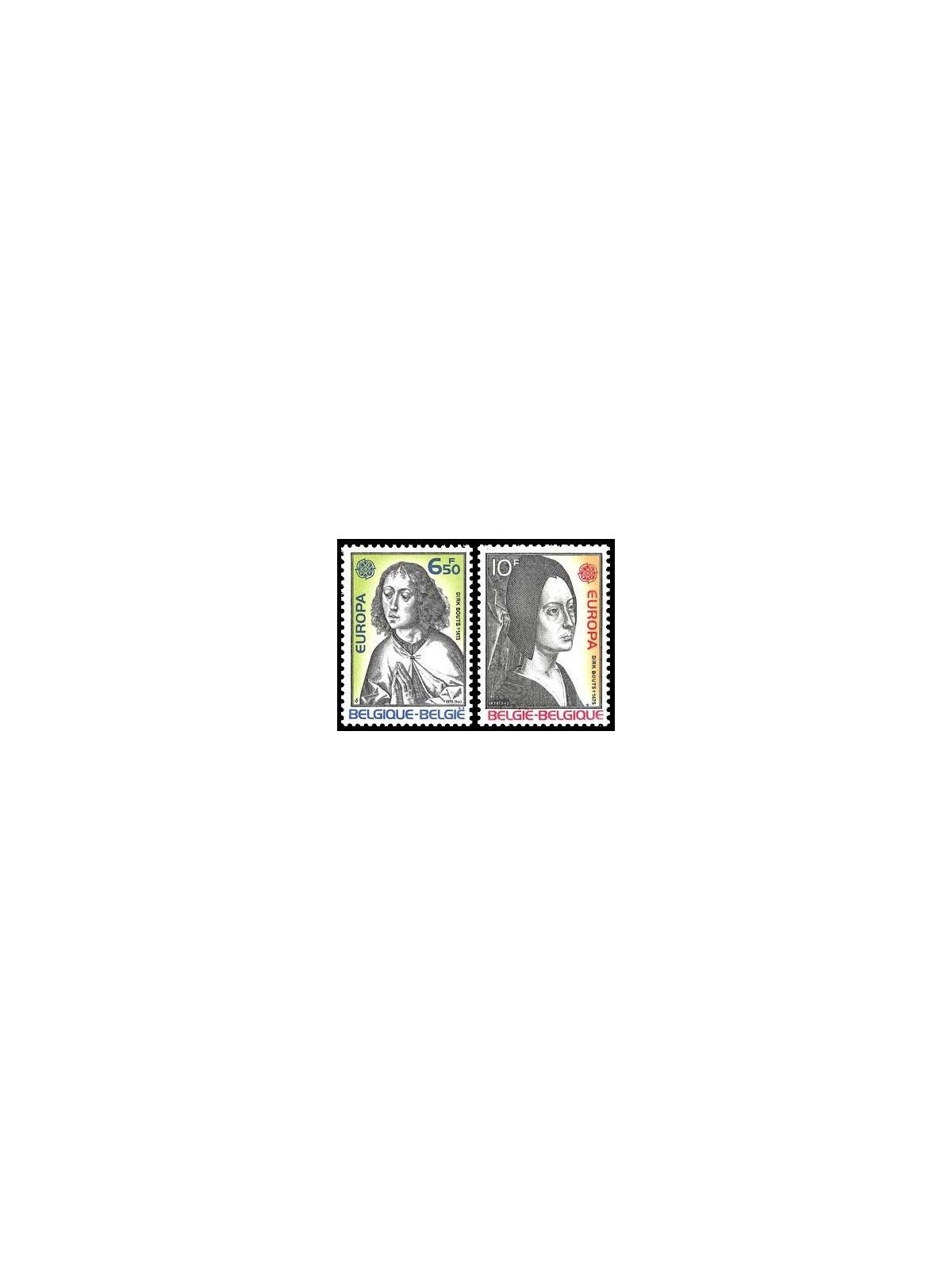 BELGIUM 1975 Europe 2v MNH**