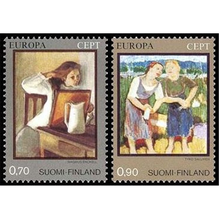 FINLAND 1975 Europe 2v MNH**