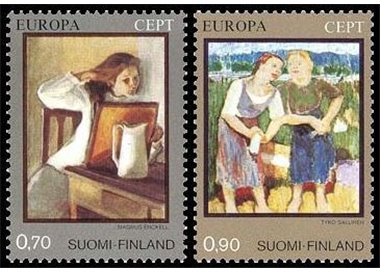 FINLANDIA 1975 Europa 2v MNH**