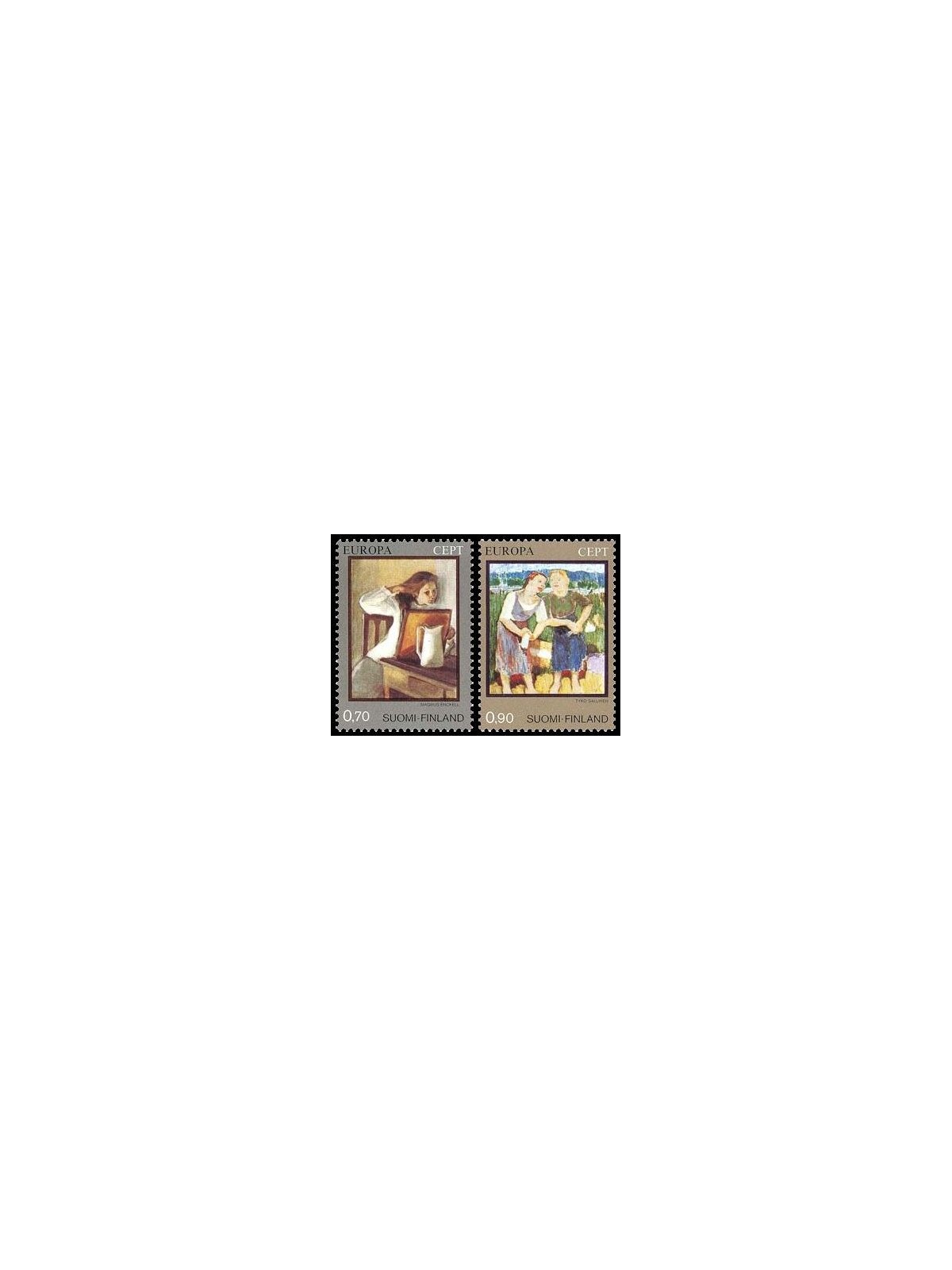 FINLANDIA 1975 Europa 2v MNH**