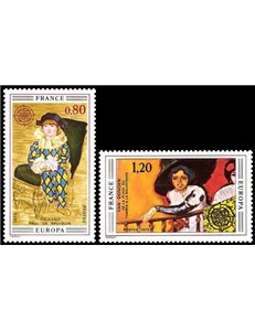 FRANCE 1975 Europe 2v MNH**