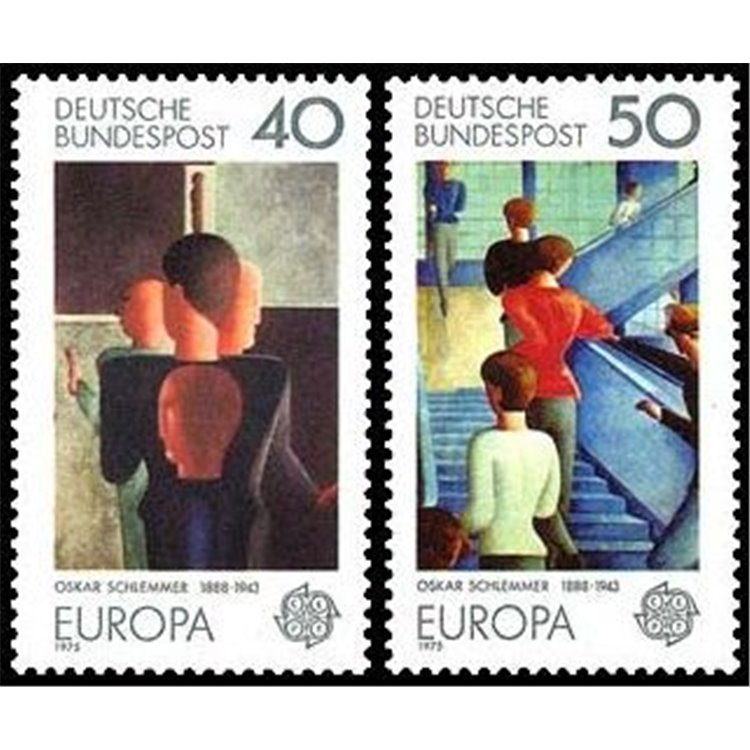 GERMANY BRD 1975 Europe 2v MNH**