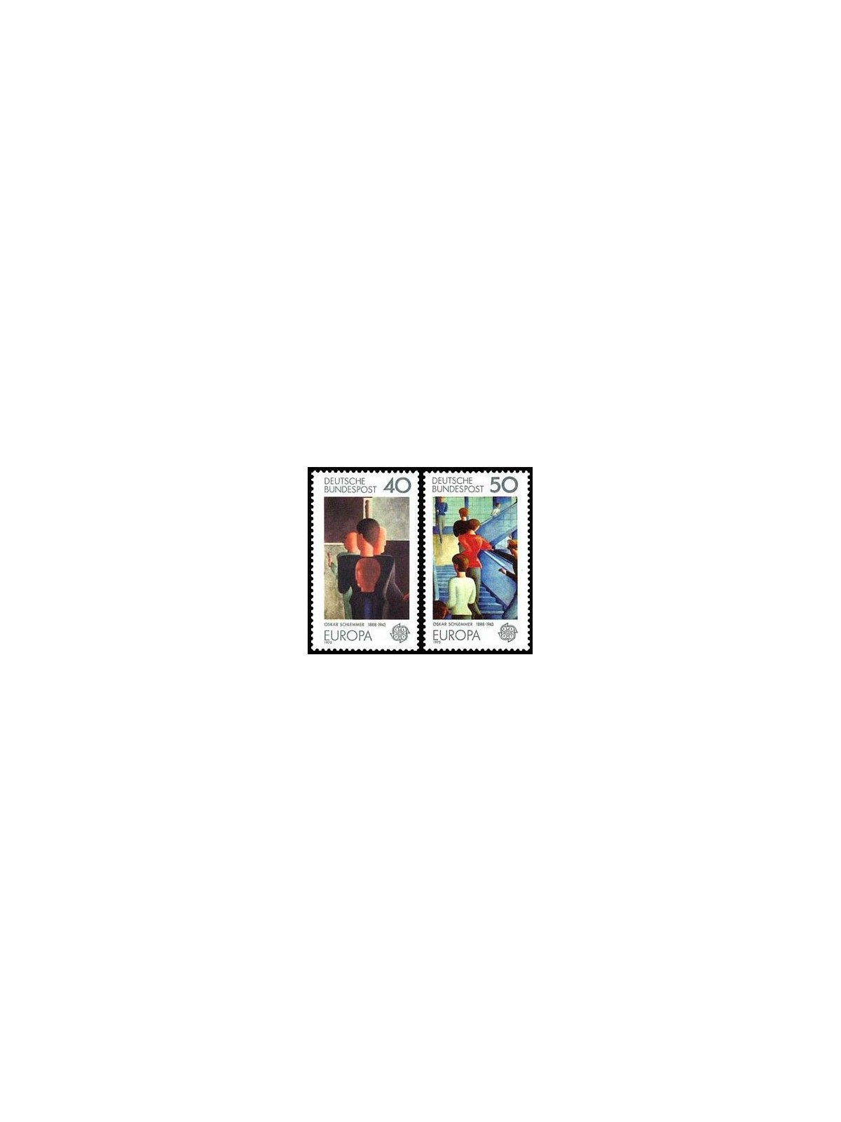 GERMANY BRD 1975 Europe 2v MNH**