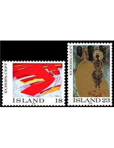 ICELAND 1975 Europe 2v MNH**