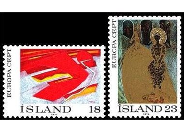 ICELAND 1975 Europe 2v MNH**