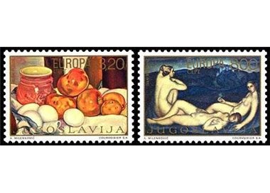 YUGOSLAVIA 1975 Europe 2v MNH**