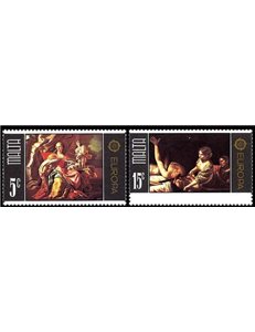 MALTA 1975 Europe 2v MNH**