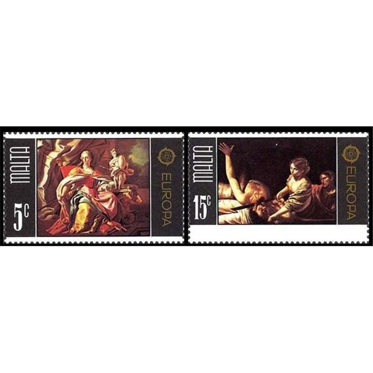 MALTA 1975 Europe 2v MNH**
